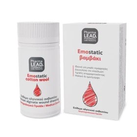 PharmaLead Emostatic Cotton Wool Αιμοστατικό Βαμβάκι για Ρινικές Αι...