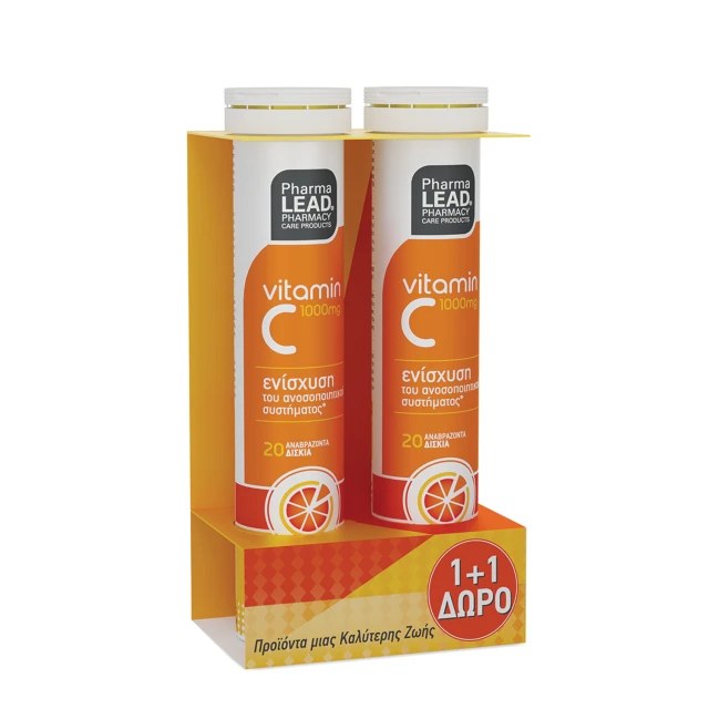 PharmaLead PROMO Vitamin C 1000mg Για Το Ανοσοποιητικό 20 Αναβράζον...