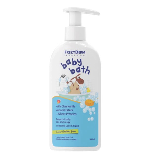 Frezyderm Baby Bath Απαλό Βρεφικό Αφρόλουτρο 300ml