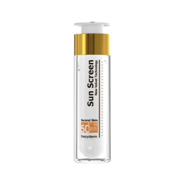 Frezyderm Sun Screen Velvet Face Cream SPF50+ Αντηλιακή Κρέμα Προσώ...