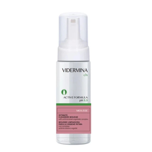 Vidermina CLX Mousse Αφρός Καθαρισμού για την Ευαίσθητη Περιοχή, 165ml