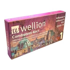 Wellion Combotest 4in1 Rapid Test Διαγνωστικό Τεστ Ταχείας Ανίχνευσ...